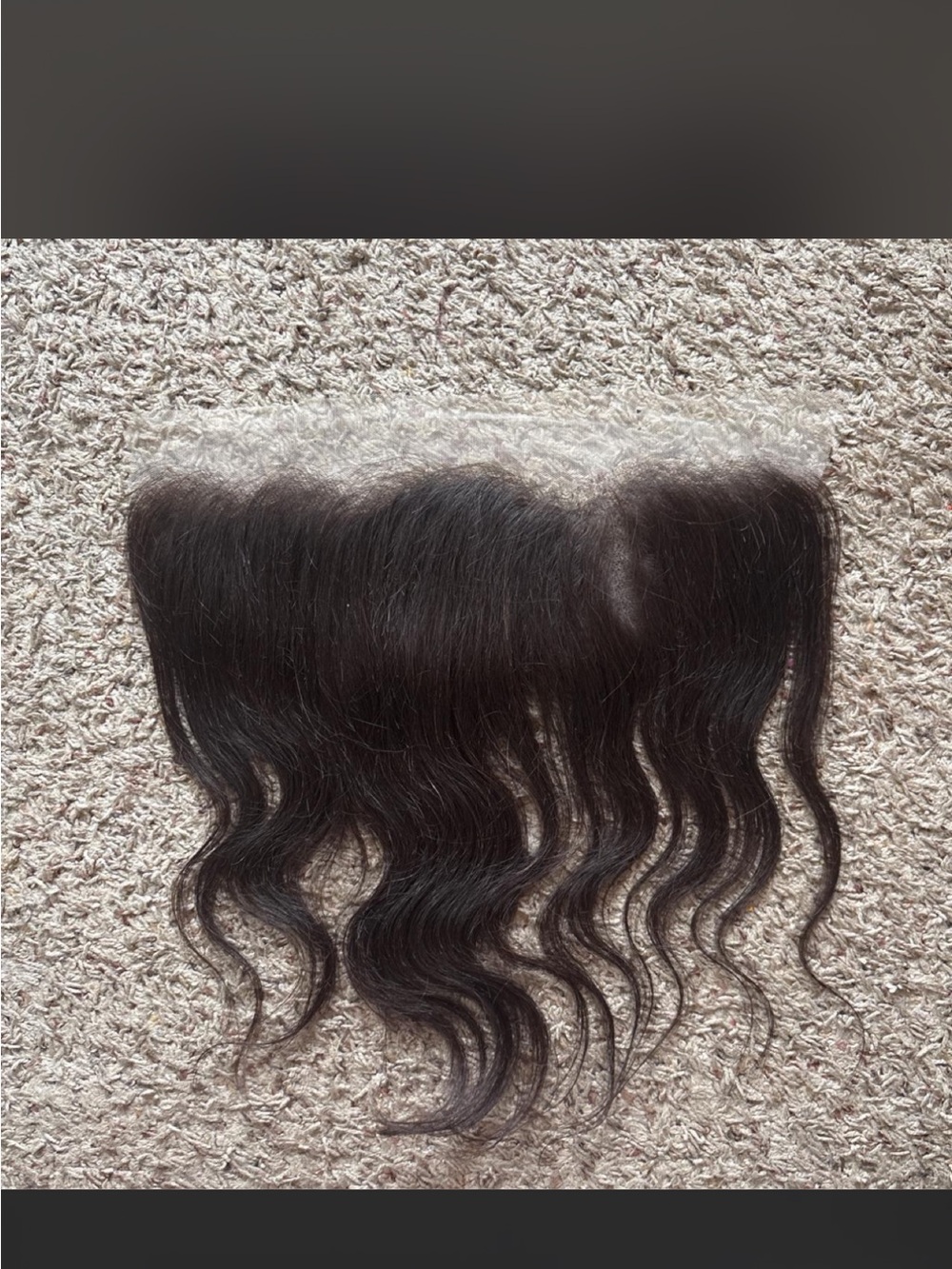 Wavy Lace Frontal Closure - Natural Black